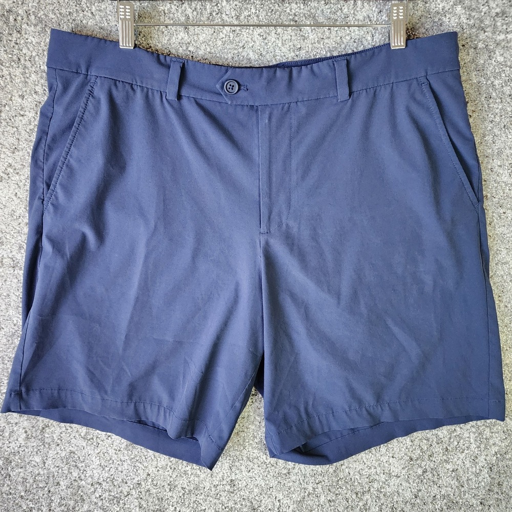 G/FORE Golf Shorts Mens 38 Navy Blue Performance Stretch‎ Tech Good